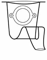 HOLLISTER Ostomy Irrigation Sleeve Not Coded 2" Flange 42" Length (#7728, Sold Per Box)