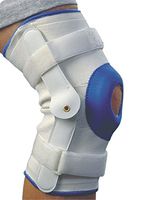 AlexOrthopedic Deluxe Compression Knee Support with Hinge - Medium
