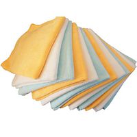 GOOFUN Microfiber Towel Cleaning Tools Dust Cloths Household Pack of 12, (12" × 12")