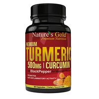 Powerful, Pure & EFFICIENT Turmeric + Black Pepper Capsules! Non-GMO Turmeric Curcumin w Black Pepper Extract Benefits Anti-inflammatory & Anti-Aging.