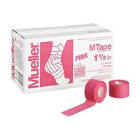 Mueller Mtape - Pink, 1.5" X 10 Yd - 32 Rolls / Case - 25-1019