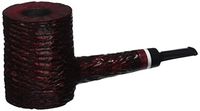 Mr. Brog Poker Tobacco Pipe - Lumberjack Mahogany - Pear Wood Roots - Hand Made