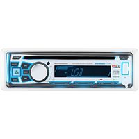 Boss Audio Mr762Brgb Single-Din In-Dash Marine Am/Fm/Cd Receiver With Bluetooth(R), Rgb Illumination & Wireless App Control