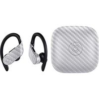 Skinit Decal Audio Skin for PowerBeats Pro - Originally Designed White Carbon Fiber Design