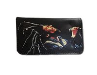 Tobacco Case Pouch Synthetic Leather Smoke for Rolling Cigars Bob Marley Singing