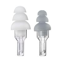 Etymotic Research ER20HD Safety High-Definition Earplugs (Noise Reduction for Construction, DIY, Warehouse, Concerts, Musicians, Race Track and Sporting Events) - Standard and Large Combo Pack