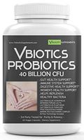 VBIOTICS Probiotics Complex 40 Billion - Probiotic Supplement with Prebiotics