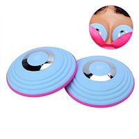 LXHSY Wireless Breast Massager, Invisible Electric Breast Massager with Hot Compress Function,Vibrating Chest Massager Environmentally Friendly Silicone Breast Enlargement Instrument