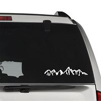 Jackson Hole Mountain Resort Snow Skiing REMOVABLE Vinyl Decal Sticker For Laptop Tablet Helmet Windows Wall Decor Car Truck Motorcycle - Size (07 Inch / 18 Cm Wide) - Color (Matte Black)