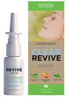 Clear Revive - All Natural, 24 Hour Fast Relief, Drug Free, Non-Habit Forming, Moisturizing Allergy Nasal and Sinus Spray (1 Pack)