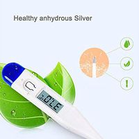 Digital Thermometer by Oral, Rectal & Underarm Thermometer Rapidly Tests Fever for Babies, Children and Adults 2 PCS