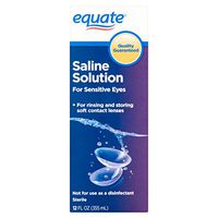Equate Saline Solution for Sensitive Eyes, 12 oz, 1 Pack