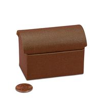 Brown Favor Chests | Quantity: 20 | Width: 4 1/4"