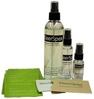 SpexCare Complete Eyewear Care Kit - consisting of Lens Cleaner, Microfiber Cloth and pre-moistened towelettes