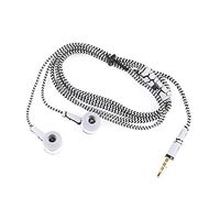 YOUNGFLY Crack Patten 3.5mm Noise-Isolation Headphone Headset Earbuds For cellphone iphone 6 6s 7 7plus sumsung ect White