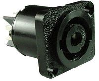 Switchcraft HPC Locking Panel Mount Receptacle, Equivalent To SpeakON (Type HPCP41F)