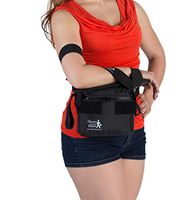 Arm Sling - EZ Sling by Doctor in the House, No Neck Strap Shoulder Abduction & Immobilizer, Fractures, Stroke, Rotator Cuff/Shoulder Injury, Surgery, Comfortable-Easy Men/Women Right/Left