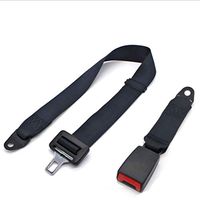 LRWSB High Temperature ABS Plastic Head for Safety Belt of Two-Point Seat Belt Bus Forklift Truck, with Tensile Force of More Than One Ton Two-Point Protective Belt