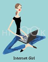 Hi-Look Microfiber Cleaning Cloth - Internet Girl