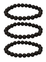 SPUNKYsoul Lava Bead Stone Diffuser Stretch Bracelet Authentic Crystal Aromatherapy Stones for Women Collection