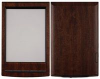 Skinomi Dark Wood Full Body Skin Compatible with Sony Reader PRS-T1 (Wi-Fi)(Full Coverage) TechSkin with Anti-Bubble Clear Film Screen Protector