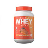 Spartan Whey: Best Rated Protein Powder Blend, Best Tasting Whey Protein Isolate, Concentrate and Micellar Casein Blend with AstraGin for Amino Acid Bioavailability, Peanut Butter Cups, 2 pounds