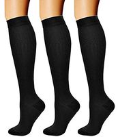 Compression Socks for Men & Women(1/3/6 Pairs),20-30mmHg is Best for Running,Nurse,Medical,Pregnancy & Travel