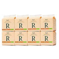 Rael Certified Organic Cotton Panty Liners, Long - 8Pack/144 Total - Unscented Pantiliners - Natural Daily Pantyliners Long (8 Pack / 6.8 INCH)