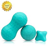 KOOLSEN Massage Lacrosse Fascia Ball for Deep Tissue, Myofascial Release, Muscle Knots, Yoga and Trigger Point Therapy, 100% Solid Rubber Construction Designed for Durability - Lifetime Guarantee