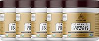Naturevibe Botanicals USDA Organic Triphala Powder (40oz) (5 Pack of 8oz Each)- Ayurvedic Formula for Detoxification & Rejuvenation - 100% Pure & Natural | Supports Immunity System