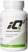 IQ2 Memory Booster Premium Brain Supplement Nootropic with Cocoa Flavanols - Fights Memory Loss - Unique Formula for Cognitive Benefits - Memory, Focus, Attention, Concentration. Made in USA.