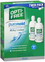 Opti-Free Puremoist Multi-Purpose Disinfecting Solution - 20 oz, Pack of 5