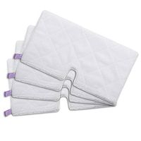 HIFROM(TM 4pcs Replacement Washable Steam Mop Microfiber Cleaning Pads Household Duster Covers for Shark Pocket Steam Mop S3501 S3601 S3901 (Size :32x17cm)