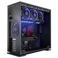 CLX TGMSETRTH8A24BU Set Tower Desktop, Black/Blue