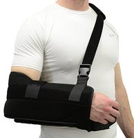 ITA-MED Super Arm Sling/Shoulder Immobilizer with Abduction Pillow, Medium