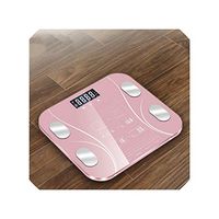 Bathroom Scales Led Screen Body Grease Electronic Weight Scale Body Composition Analysis Health Scale Smart Home,Chinese Show Pink