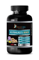 Heart Health Supplements Men - Astragalus Root Premium 4:1 Extract 1200 MG - Astragalus Capsules - 1 Bottle 90 Capsules