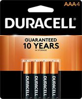 Duracell Coppertop AAA Batteries, 4-Count (Pack of 2)