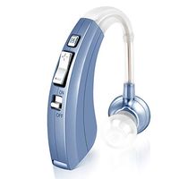 Britzgo Digital Hearing Amplifier for Seniors Bha-220, 500hr Battery Life,"fda Approved" Blue 5 Ounce