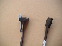 Lot of 2 Dell SATA Cable 0M62d 00M62d SATA HDD Optical Drive Right Angle