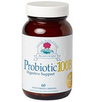 Ayush Herbs Inc Herbal Supplement, Probiotic 100B, 60 Count