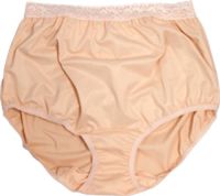 8080001MDEA - OPTIONS Ladies Basic with Built-In Barrier/Support, Soft Pink, Dual, Medium 6-7, Hips 37 - 41