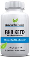 Advanced BHB KETOGENIC Diet Supplement (BETA HYDROXYBUTYRATE) | Weight Loss Capsules use Fat for Energy | Increase Metabolism | Keto Fat Burning Diet Pills | 800 mg, 60 Capsules, 30 Day Supply