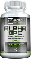 Alpha GPC (325mg x 75ct) by Element Nutraceuticals - Boost Cognitive Function, Mental Clarity and Focus.