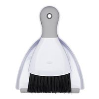 OXO Tot Mini Dust Pan & Brush Set, Gray