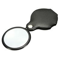 CoCocina 10X Hand-Hold Magnifying Magnifier Glass Foldable Portable Jewelry Loop Loupe