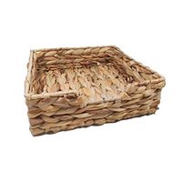 LIOOBO Handmade Rattan Napkin Holder Dispenser Storage Basket Storage Box for Home Decor