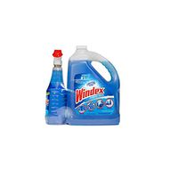 Windex Original Glass Cleaner (128 oz. refill + 32 oz. trigger)