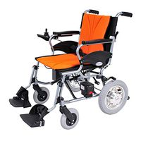 Electric Wheelchairs Wheelchair Portable Lithium Battery Wheelchair Folding Aluminum Alloy Elderly Wheelchair Disabled