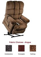 Mega Motion NM-1652 Power Lift Chair in NUTMEG CurbSide Delivery